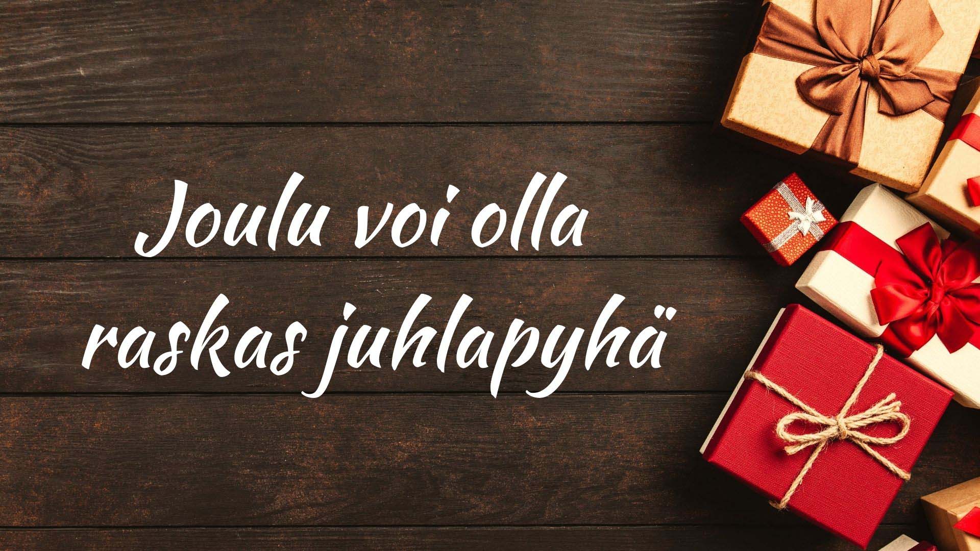 Masennus ja juhlapyhämörkö